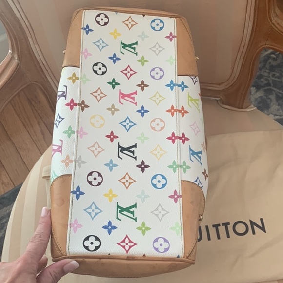 LOUIS VUITTON  Takashi Murakami 
Monogram Multicolor Claudia White - Picture 7 of 13